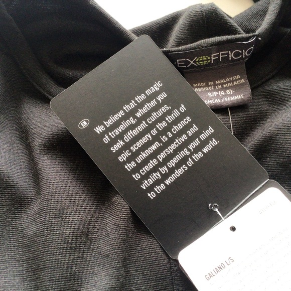 EXOFFICIO GALIANO LONG SLEEVE LAYERING TOP NWT SMALL - Picture 5 of 15